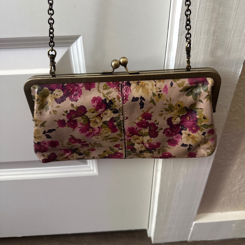 Clutch with shoulder strap